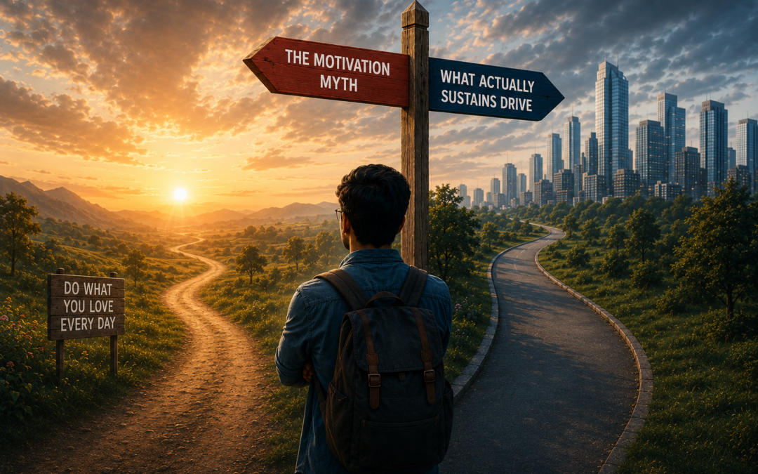 The Motivation Myth: Why ‘Follow Your Passion’ Is Terrible Career Advice, and What Actually Sustains Drive for Indian Professionals